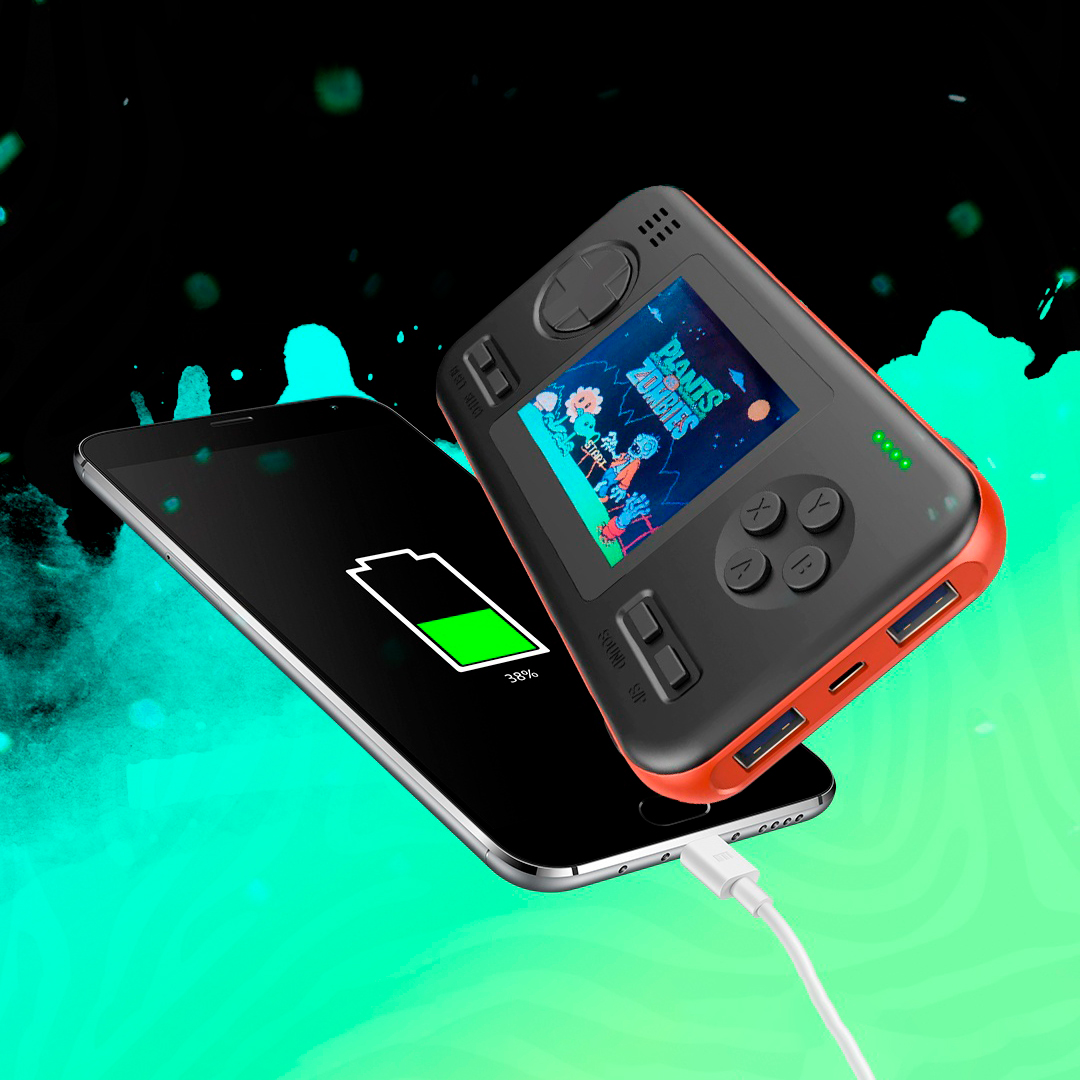 Повербанк G-416 со встроенной игровой приставкой