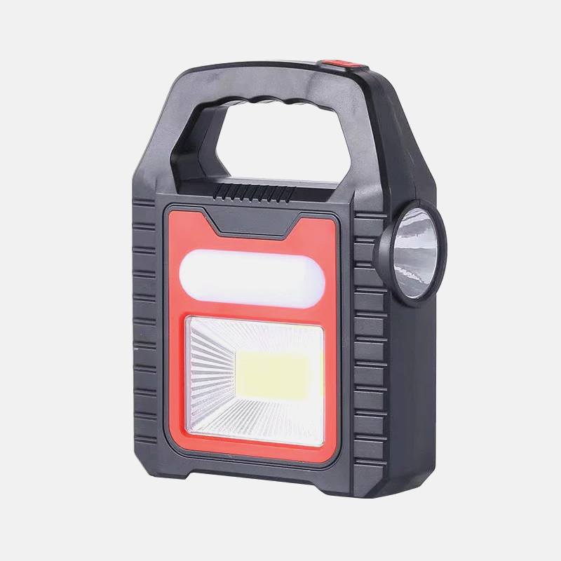 Фонарь аккумуляторный на солнечной батарее с PowerBank