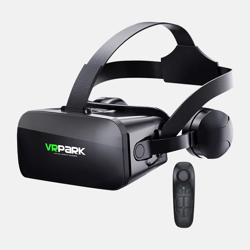 Очки виртуальной реальности VR BOX PARK J20 с наушниками и пультом