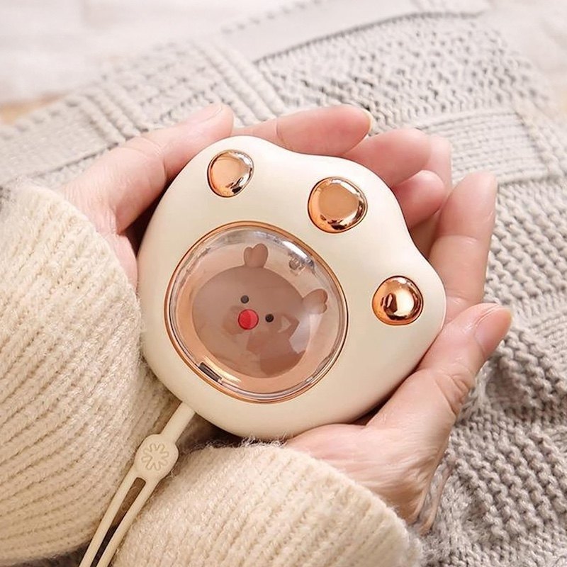 Электрическая грелка для рук Кошачья лапка USB многоразовая