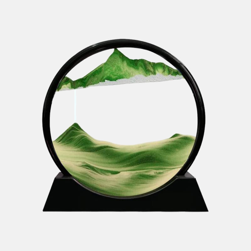 Настольная песочная 3D картина на подставке