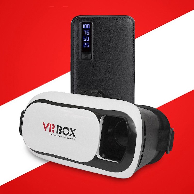 Очки виртуальной реальности VR BOX 2.0 + Повербанк PC48