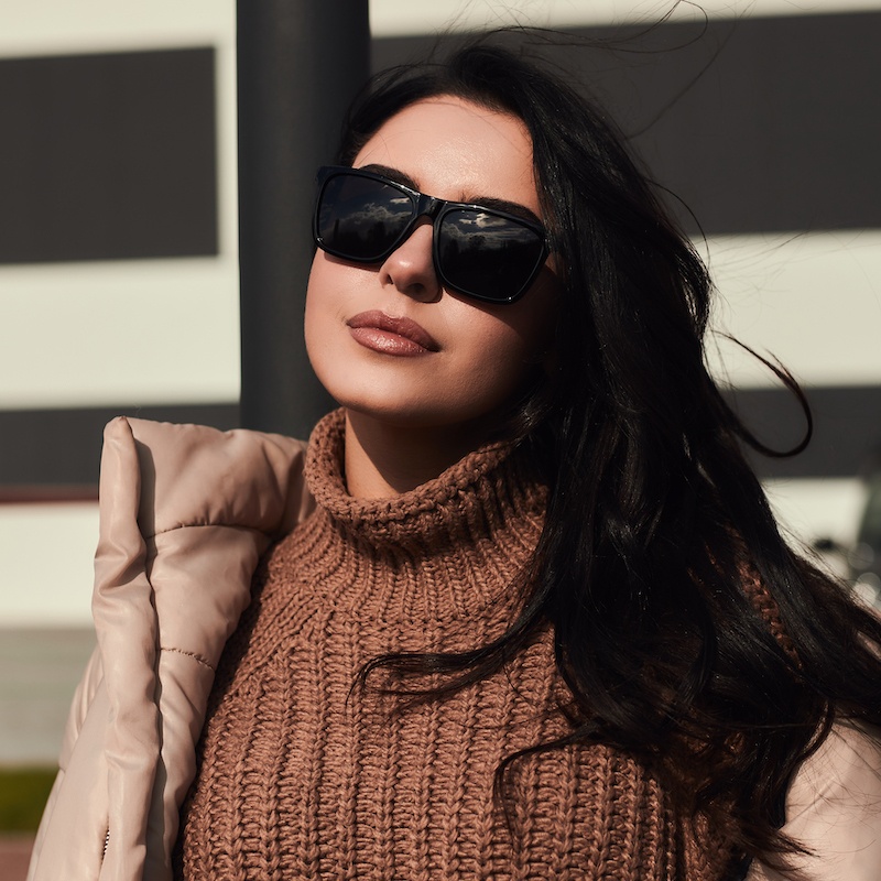 Брендовые cолнцезащитные очки GH001 с поляризацией