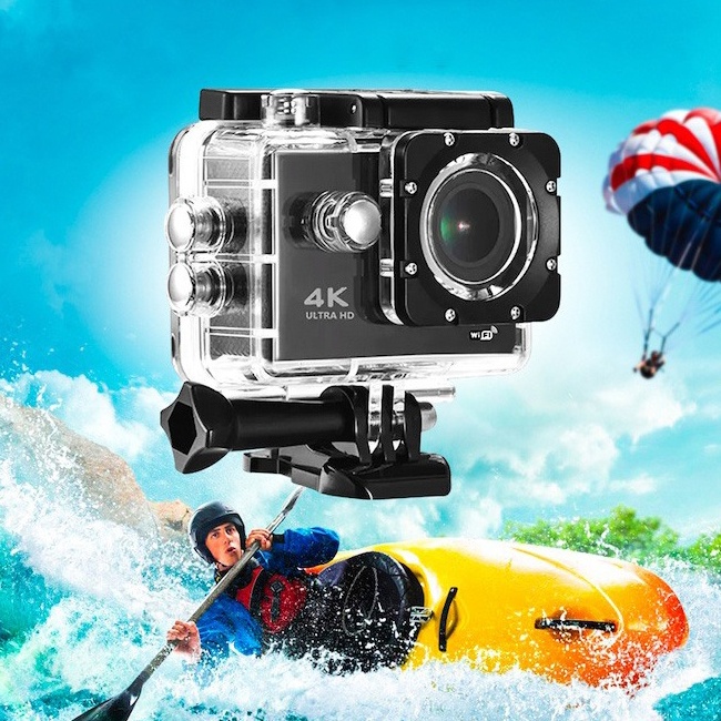 Экшн-камера Sports Cam 4K Wi Fi с пультом