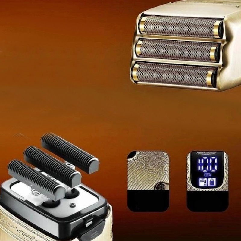 Электробритва 2 в 1 триммер и шейвер на аккумуляторе VGR 649 с насадками