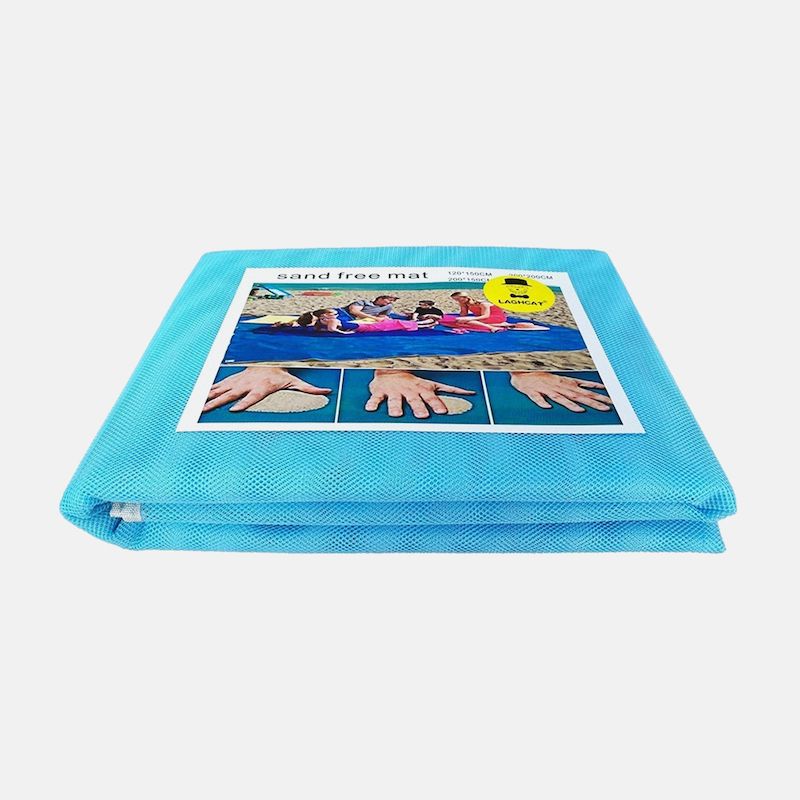 Пляжный коврик антипесок + Надувной матрас ламзак