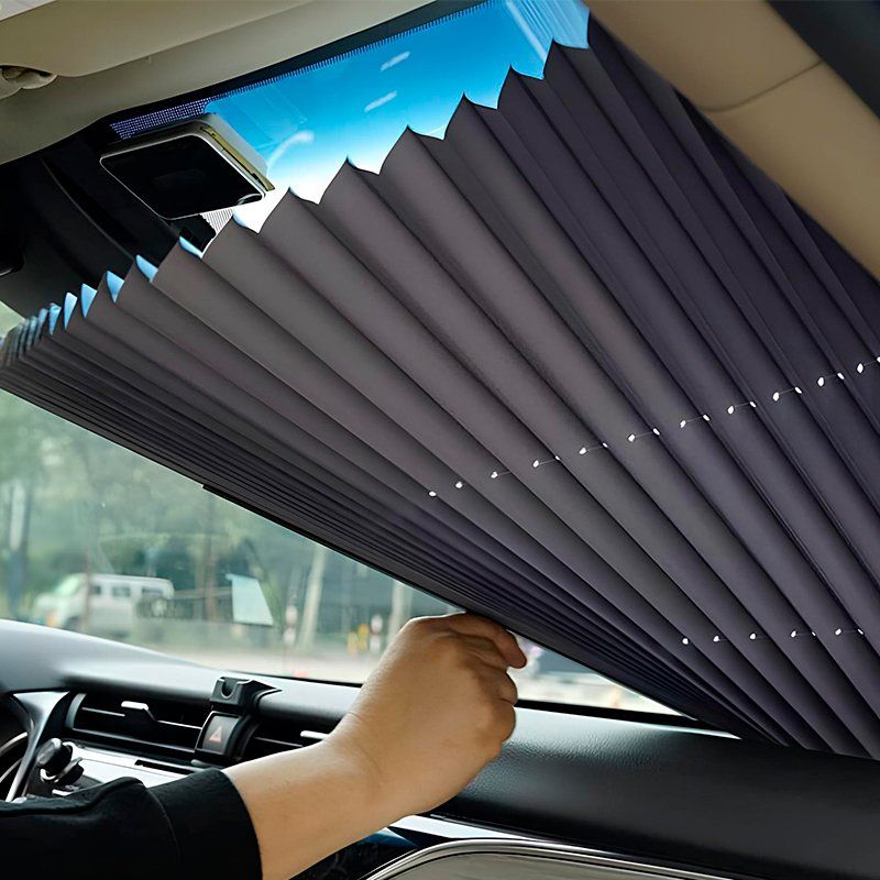 Солнцезащитная шторка-жалюзи Vehicle shade на 6 присосках