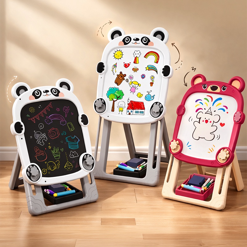 dytyachyi-dvostoronnii-molbert-z-naborem-dlya-malyuvannya-ta-navchannya-01